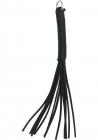 Leather Thong Whip 10 Inch - Black Sex Toy Product
