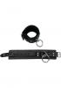 Lavish Deluxe Locking Ankle Restraints With Real Fleece Lining Black Sex Toy Product Image 1