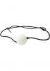 Thong Plastic Ball Gag 1.75 Inch - White	 Sex Toy Product Image 1