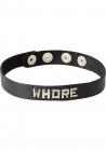 Wordband Collar - Whore Sex Toy Product