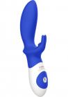 The Backdoor Rabbit Vibrator Navy Blue Sex Toy Product