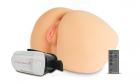 Classic Twerking Butt Beige with 3D Goggles Sex Toy Product