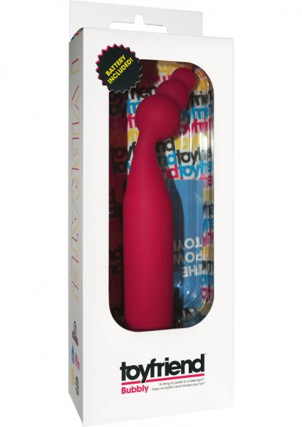 Toyfriend Bubbly Silicone Vibrator Waterproof Magenta Sex Toy Product