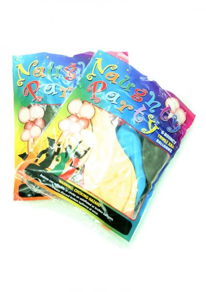 NAUGHTY PARTY BALLOONS BOOBIES 6 PK Sex Toy Product