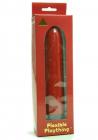 FLEXIBLE PLAYTHING 7 INCH VIBRATOR RED Sex Toy Product