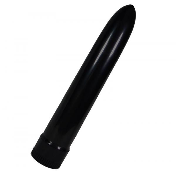 Lady's Mood 7 Inches Plastic Vibrator Black Sex Toy Product