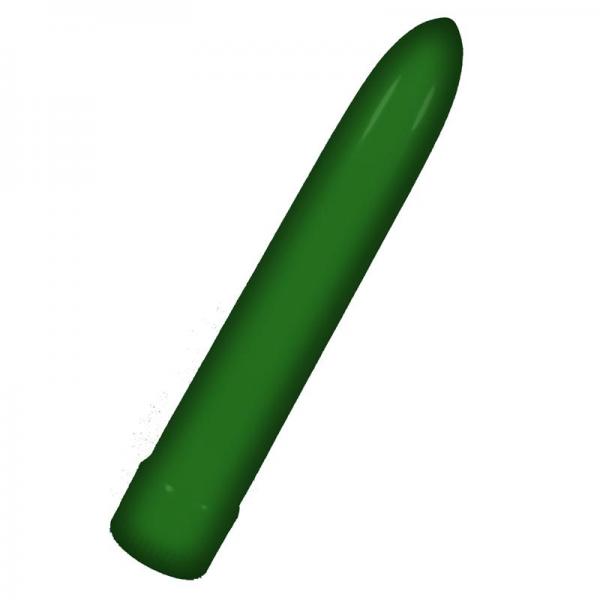 Lady's Mood 7 Inches Plastic Vibrator Green Sex Toy Product