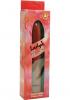 Lady's Mood 7 Inches Plastic Vibrator Red Sex Toy Product Image 2