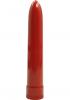 Lady's Mood 7 Inches Plastic Vibrator Red Sex Toy Product Image 1