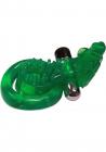 XTREME XTASY GREEN TURTLE VIBRATING COCK RING WATERPROOF Sex Toy Product