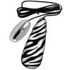 Primal Instincts Zebra Bullet Sex Toy Product Image 1