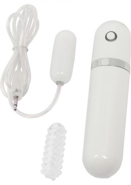 Ahhh 10 Function Bullet Vibe White Sex Toy Product