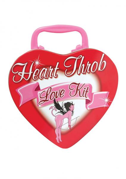 Heart Throb Love Kit Heart Shaped Tin Sex Toy Product