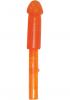 Dicky Licky Light Up Penis Lollipop Orange Sex Toy Product Image 1