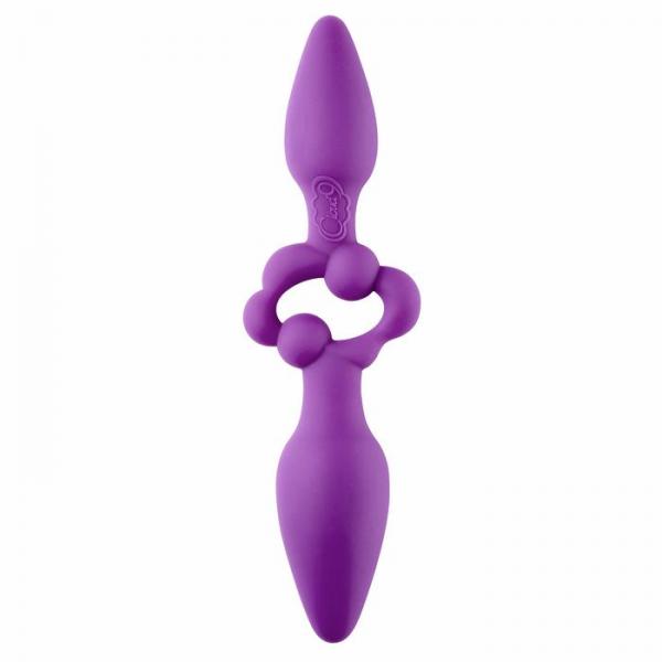 Cloud 9 Silicone Pro Plug Double End Purple Sex Toy Product