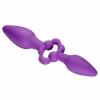 Cloud 9 Silicone Pro Plug Double End Purple Sex Toy Product Image 2