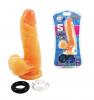 Cloud 9 5 inches Dildo with Cock Rings Beige Sex Toy Product Image 2