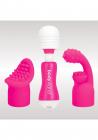 Bodywand Rechargeable Mini Pink with Attachments Sex Toy Product