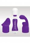 Bodywand Mini Massager with 2 Attachments Purple Sex Toy Product