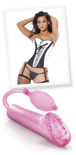 Super Cyber Snatch Pump Pink Sex Toy Product