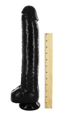 The Black Destroyer Huge Dildo 16.5 inches Sex Toy Product