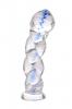 Soma Twisted Glass Dildo Sex Toy Product Image 1