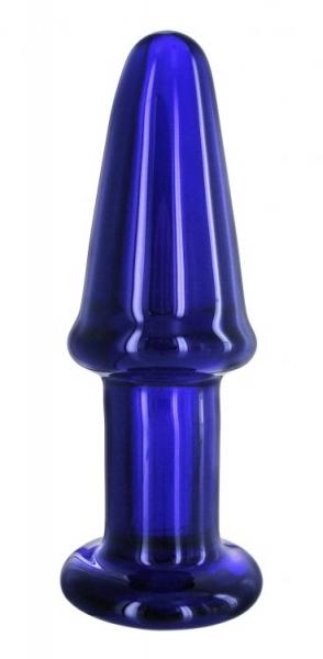 Nadi Glass Butt Plug Blue Sex Toy Product