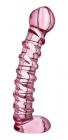 Shakti Twisted Glass Wand Pink Sex Toy Product