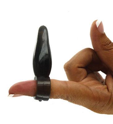 Bum Tickler Finger Toy Black Sex Toy Product