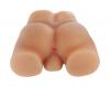 Double Up Dennis Dildo And Ass Masturbator Beige	 Sex Toy Product Image 4
