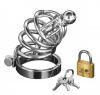 Asylum 4 Ring Chastity Cage Urethral Plug S/M Sex Toy Product Image 1