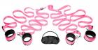 Pink Bedroom Restraint Kit Sex Toy Product