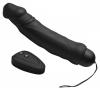 Ivan 10X Mode Remote Vibrating Silicone Dildo Black Sex Toy Product Image 1