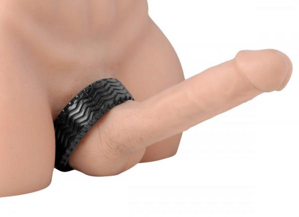 Tread Ultimate Tire Cock Ring Black Sex Toy Product