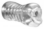 Palm-Tec Luxe Lips Beaded Stroker Clear Sex Toy Product