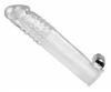 Clear Sensations Penis Extender Vibro Sleeve with Bullet Sex Toy Product Image 1