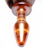 Tailz Faux Fox Tail Orange Glass Anal Plug Sex Toy Product Image 3