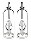 Steel Clover Clamp Nipple Stretchers Silver Sex Toy Product