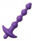 Violet Vibrating Silicone Anal Beads Sex Toy Product