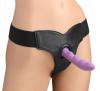 Strap U Bella Velvet Lined Leather Harness Black Sex Toy Product Image 4