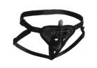 Strap U Sutra Harness with Vibrator Pouch Black O/S Sex Toy Product