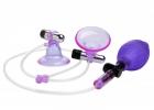 Vibrating Nipple Suckers Purple Sex Toy Product