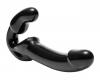 Revolver Strapless Strap On G-Spot Dildo Black Sex Toy Product Image 1