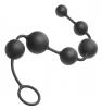 Serpent 6 Silicone Beads Of Pleasure Black Sex Toy Product Image 2