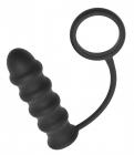 The Rippler Vibrating Anal Plug with Cock Ring Sex Toy Product