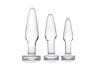 Prism Dosha 3 Piece Glass Anal Plug Kit Sex Toy Product Image 3