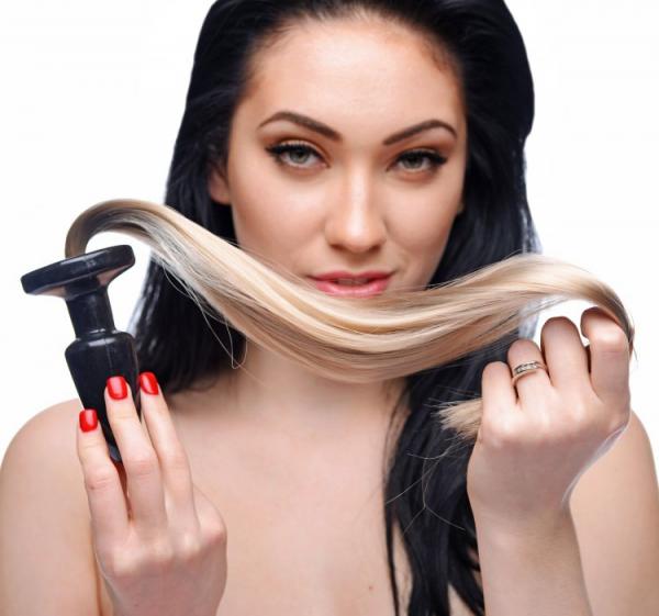 Tailz Pony Tail Blonde Anal Plug Black Sex Toy Product