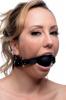 Strict XL 2 Inches Silicone Ball Gag Black O/S Sex Toy Product Image 2