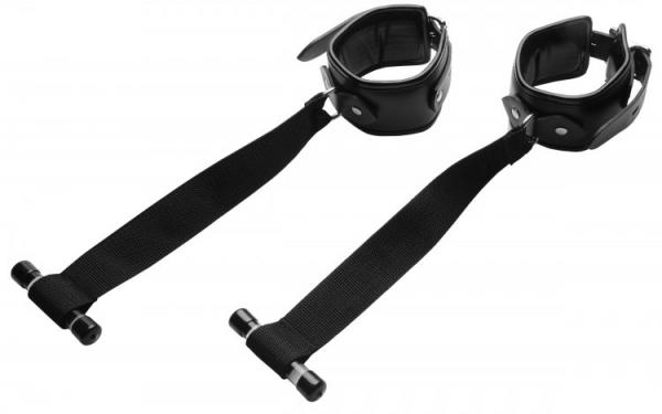 Deluxe Over The Door Restraint System Black Sex Toy Product