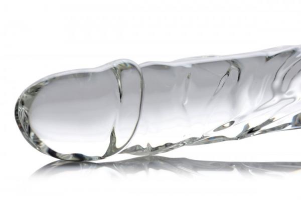 Brutus Glass Dildo Thruster Clear Sex Toy Product